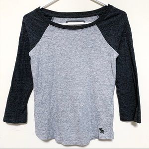 2/$10 Abercrombie & Fitch Grey T-Shirt